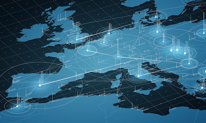 European IT cyber map