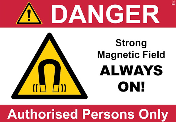 A lack of adequate warning signs can be one problem