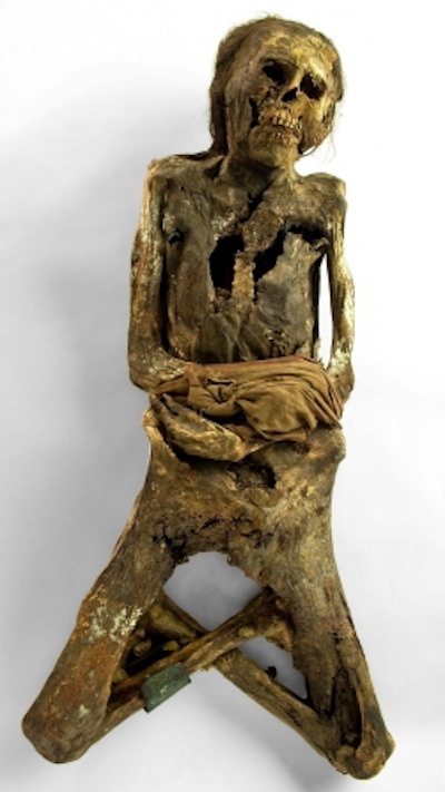 The Cross-Legged Woman mummy is part of the Reiss-Engelhorn-Museum
