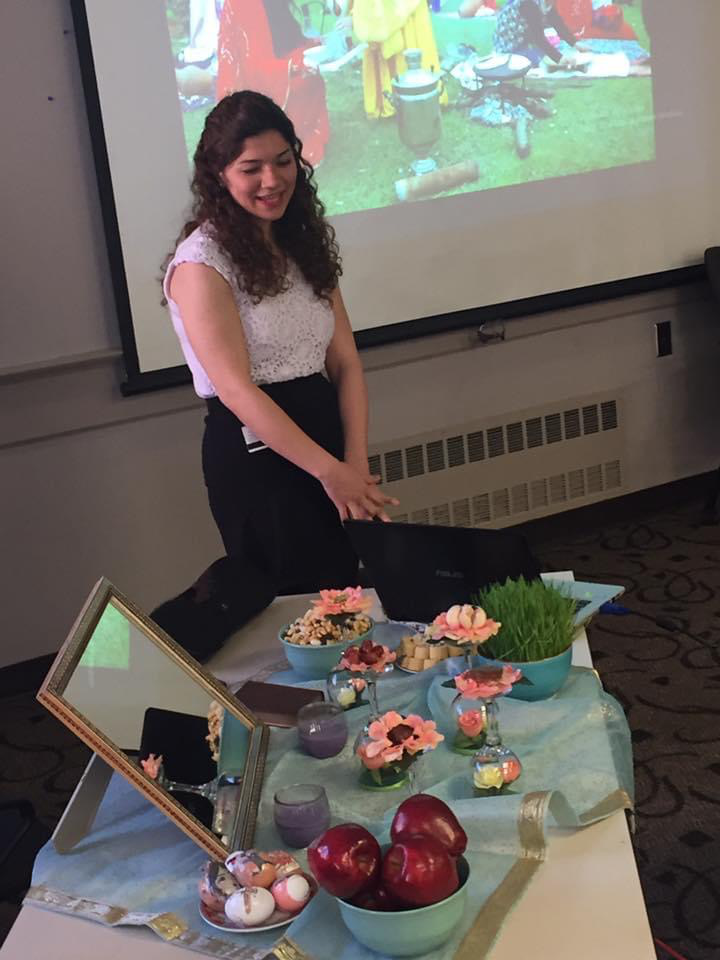 Celebration of Persian Nowruz holiday at Johns Hopkins.