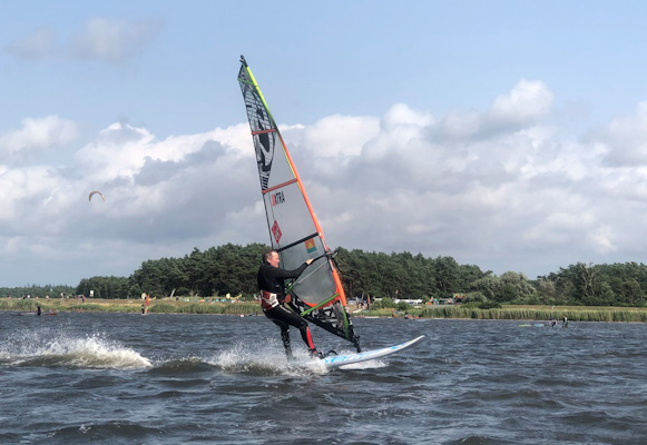A thrilling hobby like windsurfing that requires intense concentration can help to prevent burnout