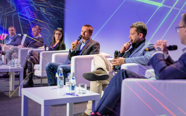 Piotr Krajewski participated in a panel discussion at the Made in Wrocław Driven by Intelligence conference