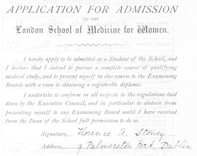 Application to medical school