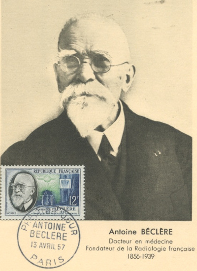 French postal stamp, 1957.