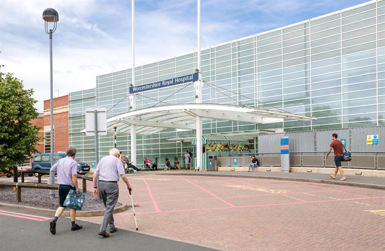 The Worcestershire Royal is one of the facilities operated by the Worcestershire Acute Hospitals NHS Trust
